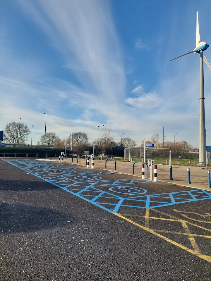 SYMCA EV Charging Scheme Installation at Doncaster site